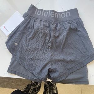 Lululemon Logo Waistband shorts